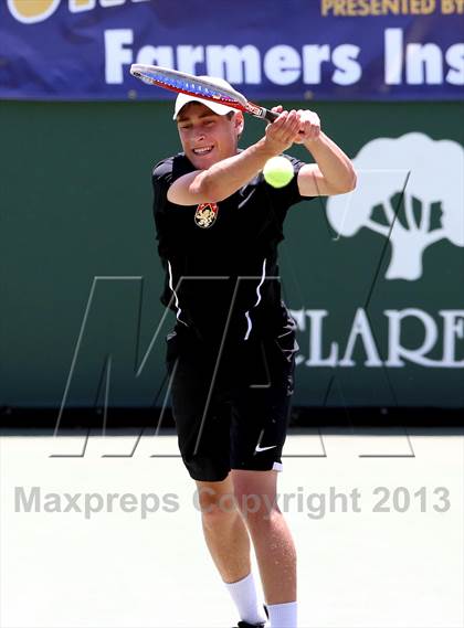 Thumbnail 3 in CIF SoCal Regional Team Tennis Championships photogallery.