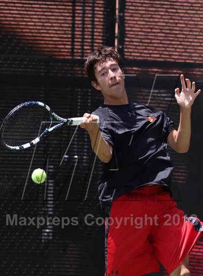 Thumbnail 2 in CIF SoCal Regional Team Tennis Championships photogallery.