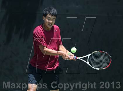 Thumbnail 2 in CIF SoCal Regional Team Tennis Championships photogallery.