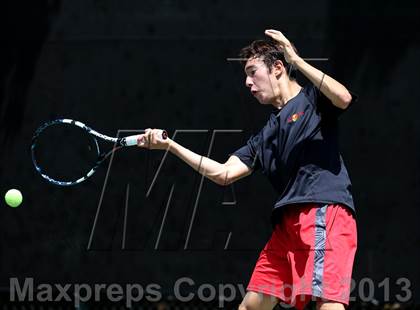 Thumbnail 3 in CIF SoCal Regional Team Tennis Championships photogallery.