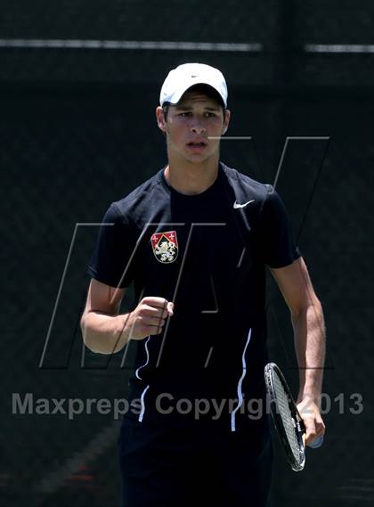 Thumbnail 3 in CIF SoCal Regional Team Tennis Championships photogallery.