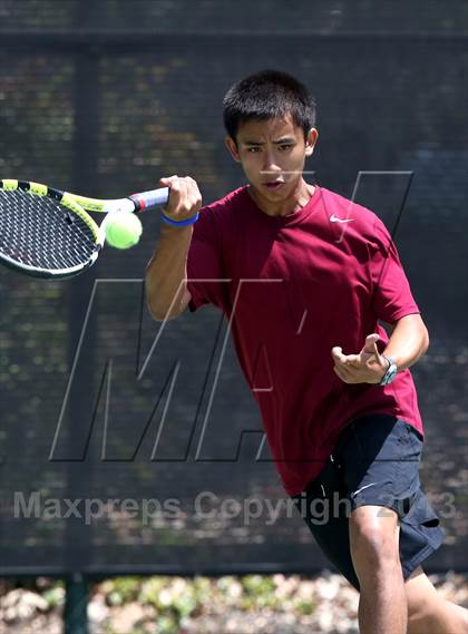 Thumbnail 2 in CIF SoCal Regional Team Tennis Championships photogallery.