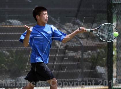 Thumbnail 2 in CIF SoCal Regional Team Tennis Championships photogallery.