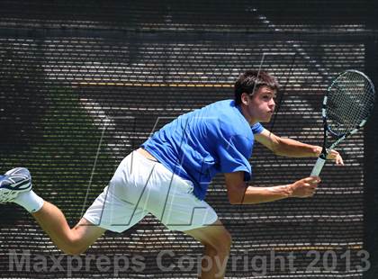 Thumbnail 3 in CIF SoCal Regional Team Tennis Championships photogallery.