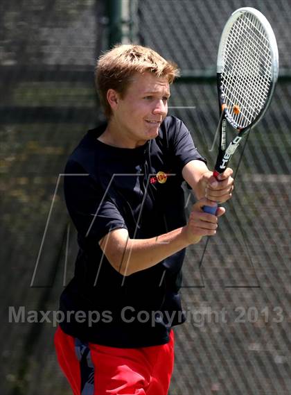 Thumbnail 3 in CIF SoCal Regional Team Tennis Championships photogallery.