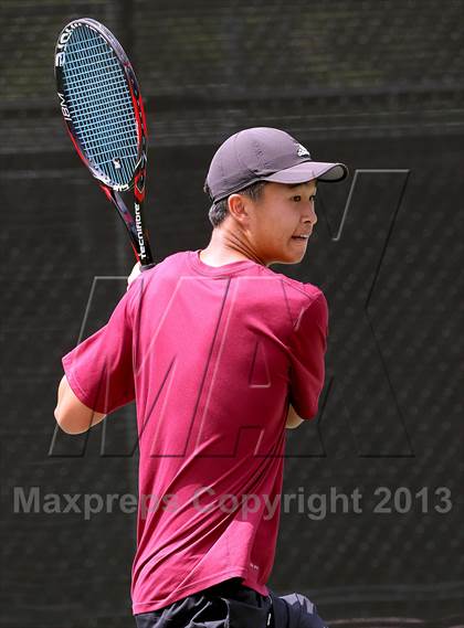 Thumbnail 2 in CIF SoCal Regional Team Tennis Championships photogallery.