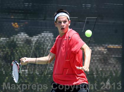 Thumbnail 3 in CIF SoCal Regional Team Tennis Championships photogallery.