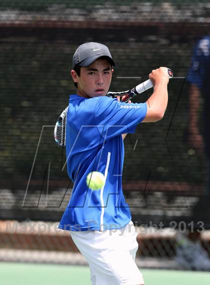 Thumbnail 3 in CIF SoCal Regional Team Tennis Championships photogallery.