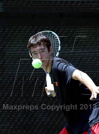 Thumbnail 1 in CIF SoCal Regional Team Tennis Championships photogallery.