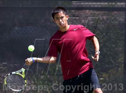 Thumbnail 1 in CIF SoCal Regional Team Tennis Championships photogallery.