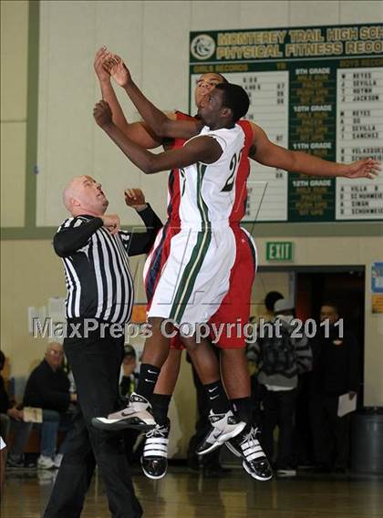 Thumbnail 1 in Pleasant Grove vs. Monterey Trail (Mark Macres Tournament) photogallery.