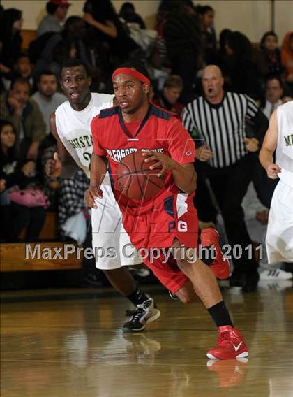 Thumbnail 1 in Pleasant Grove vs. Monterey Trail (Mark Macres Tournament) photogallery.