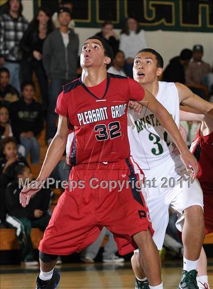 Thumbnail 3 in Pleasant Grove vs. Monterey Trail (Mark Macres Tournament) photogallery.