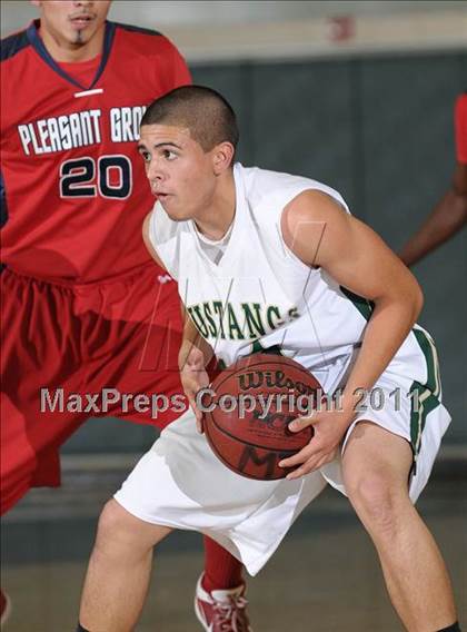 Thumbnail 2 in Pleasant Grove vs. Monterey Trail (Mark Macres Tournament) photogallery.