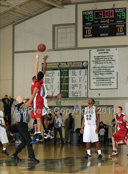 Thumbnail 2 in Pleasant Grove vs. Monterey Trail (Mark Macres Tournament) photogallery.