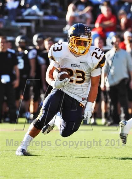 Thumbnail 1 in Archbishop Moeller vs. Lakota East (OHSAA D1 Region 4 Playoffs) photogallery.