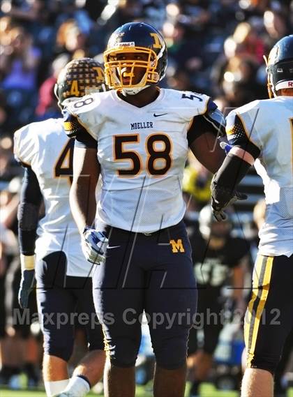 Thumbnail 2 in Archbishop Moeller vs. Lakota East (OHSAA D1 Region 4 Playoffs) photogallery.