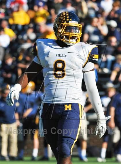 Thumbnail 3 in Archbishop Moeller vs. Lakota East (OHSAA D1 Region 4 Playoffs) photogallery.