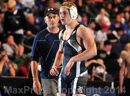 Thumbnail 2 in CIF Southern Section Masters Wrestling Championships (Day 1 - Preliminaries) photogallery.