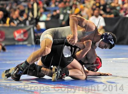 Thumbnail 2 in CIF Southern Section Masters Wrestling Championships (Day 1 - Preliminaries) photogallery.