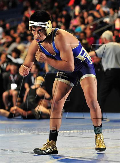 Thumbnail 2 in CIF Southern Section Masters Wrestling Championships (Day 1 - Preliminaries) photogallery.
