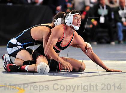 Thumbnail 1 in CIF Southern Section Masters Wrestling Championships (Day 1 - Preliminaries) photogallery.