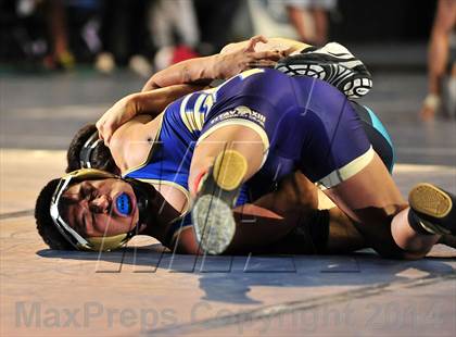 Thumbnail 3 in CIF Southern Section Masters Wrestling Championships (Day 1 - Preliminaries) photogallery.