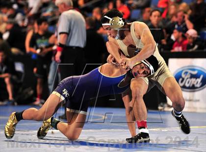 Thumbnail 3 in CIF Southern Section Masters Wrestling Championships (Day 1 - Preliminaries) photogallery.