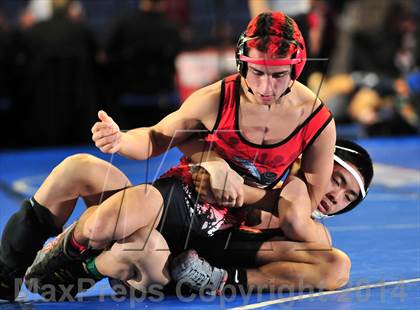 Thumbnail 2 in CIF Southern Section Masters Wrestling Championships (Day 1 - Preliminaries) photogallery.