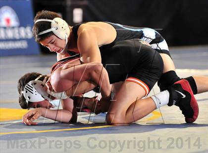 Thumbnail 2 in CIF Southern Section Masters Wrestling Championships (Day 1 - Preliminaries) photogallery.