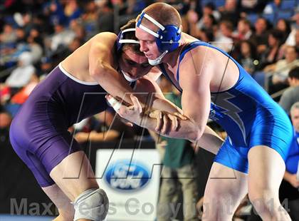 Thumbnail 2 in CIF Southern Section Masters Wrestling Championships (Day 1 - Preliminaries) photogallery.