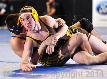 Thumbnail 3 in CIF Southern Section Masters Wrestling Championships (Day 1 - Preliminaries) photogallery.