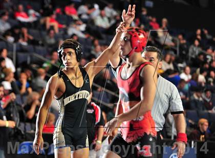 Thumbnail 2 in CIF Southern Section Masters Wrestling Championships (Day 1 - Preliminaries) photogallery.