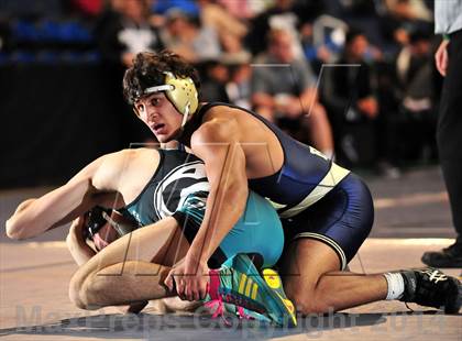 Thumbnail 2 in CIF Southern Section Masters Wrestling Championships (Day 1 - Preliminaries) photogallery.