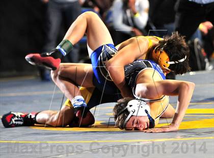 Thumbnail 3 in CIF Southern Section Masters Wrestling Championships (Day 1 - Preliminaries) photogallery.