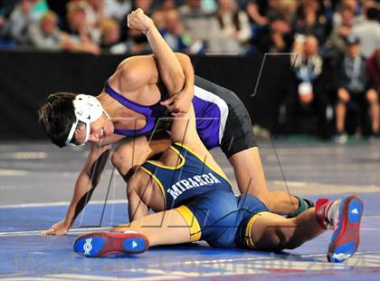 Thumbnail 2 in CIF Southern Section Masters Wrestling Championships (Day 1 - Preliminaries) photogallery.
