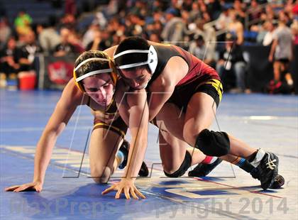 Thumbnail 1 in CIF Southern Section Masters Wrestling Championships (Day 1 - Preliminaries) photogallery.