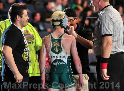 Thumbnail 2 in CIF Southern Section Masters Wrestling Championships (Day 1 - Preliminaries) photogallery.
