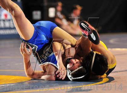 Thumbnail 3 in CIF Southern Section Masters Wrestling Championships (Day 1 - Preliminaries) photogallery.