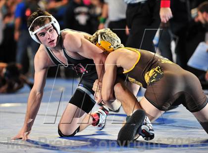 Thumbnail 3 in CIF Southern Section Masters Wrestling Championships (Day 1 - Preliminaries) photogallery.