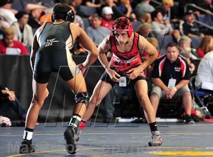 Thumbnail 3 in CIF Southern Section Masters Wrestling Championships (Day 1 - Preliminaries) photogallery.
