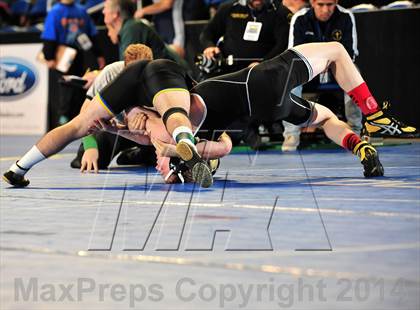 Thumbnail 2 in CIF Southern Section Masters Wrestling Championships (Day 1 - Preliminaries) photogallery.