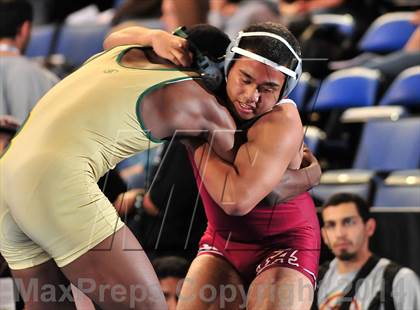 Thumbnail 3 in CIF Southern Section Masters Wrestling Championships (Day 1 - Preliminaries) photogallery.