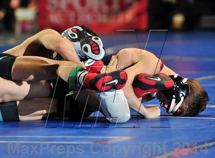 Thumbnail 2 in CIF Southern Section Masters Wrestling Championships (Day 1 - Preliminaries) photogallery.