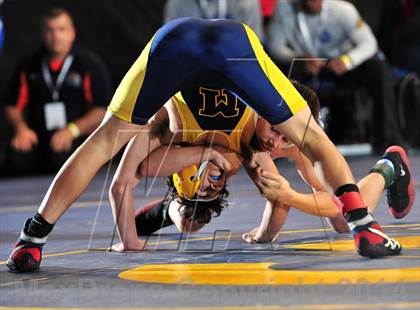 Thumbnail 3 in CIF Southern Section Masters Wrestling Championships (Day 1 - Preliminaries) photogallery.
