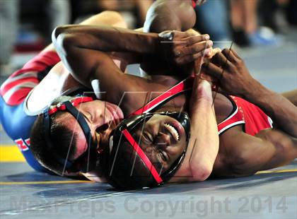 Thumbnail 1 in CIF Southern Section Masters Wrestling Championships (Day 1 - Preliminaries) photogallery.