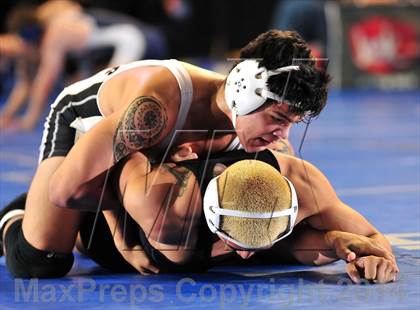 Thumbnail 2 in CIF Southern Section Masters Wrestling Championships (Day 1 - Preliminaries) photogallery.
