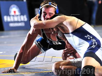 Thumbnail 2 in CIF Southern Section Masters Wrestling Championships (Day 1 - Preliminaries) photogallery.