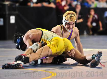 Thumbnail 1 in CIF Southern Section Masters Wrestling Championships (Day 1 - Preliminaries) photogallery.