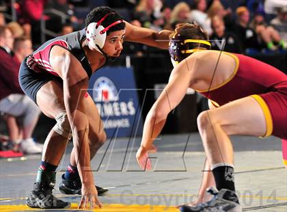 Thumbnail 2 in CIF Southern Section Masters Wrestling Championships (Day 1 - Preliminaries) photogallery.